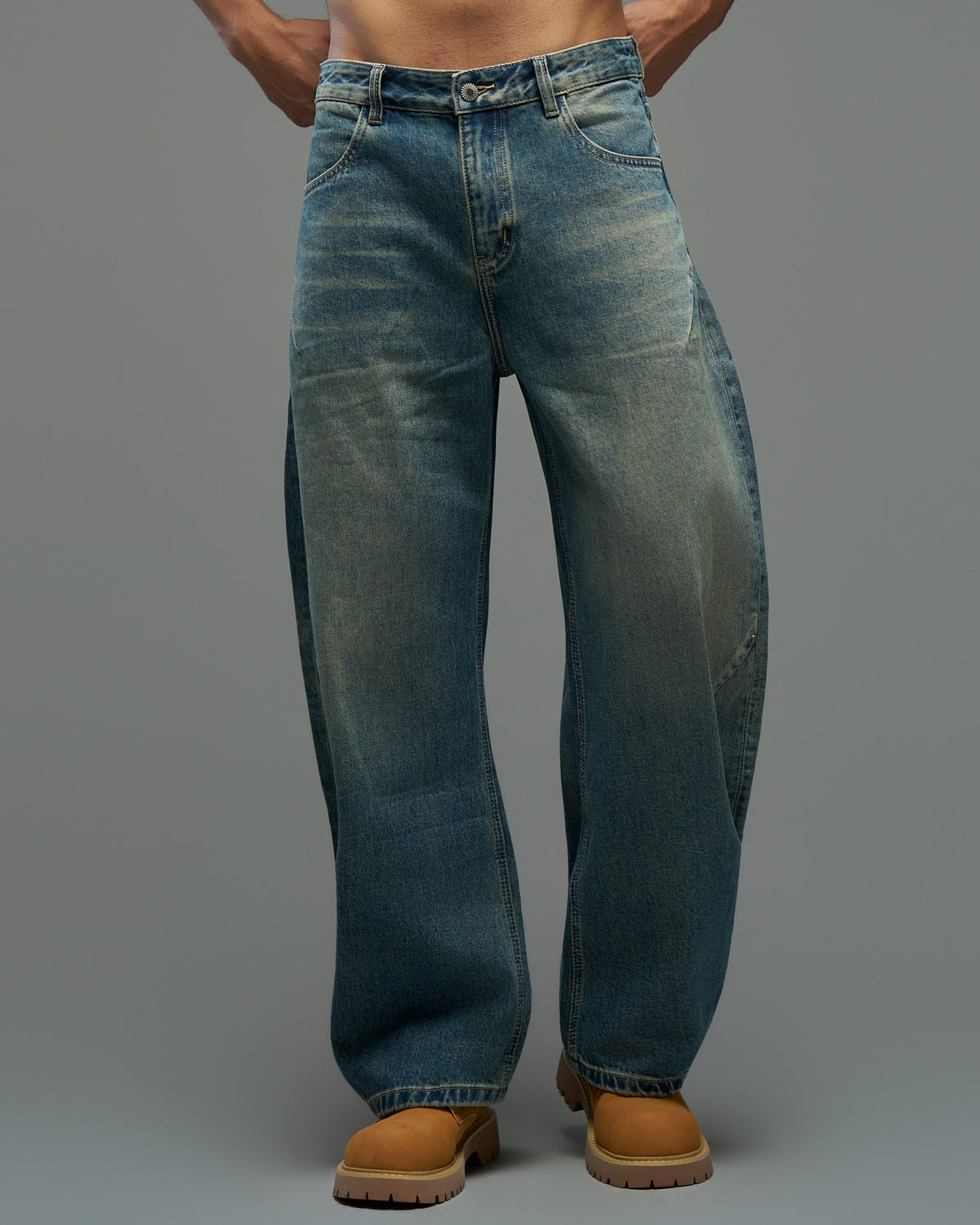 Vintage Blue Baggy Jeans-thumbmail-2