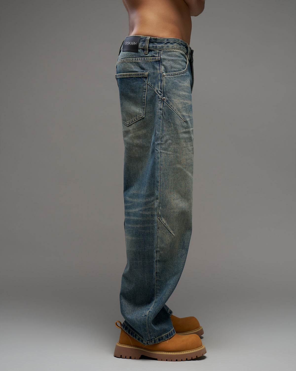 Vintage Blue Baggy Jeans-thumbmail-4