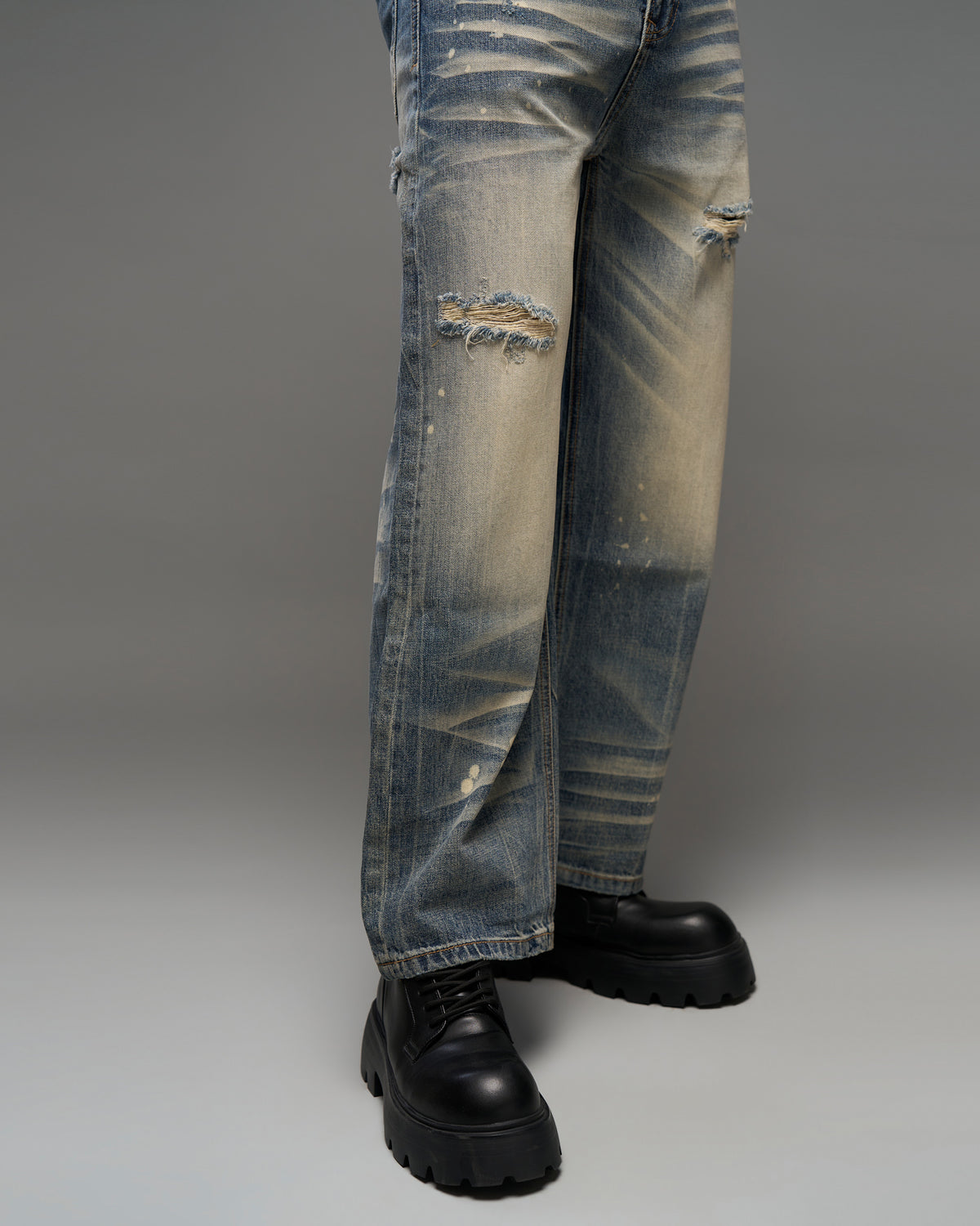 Vintage Blue Distressed Jeans-thumbmail-7