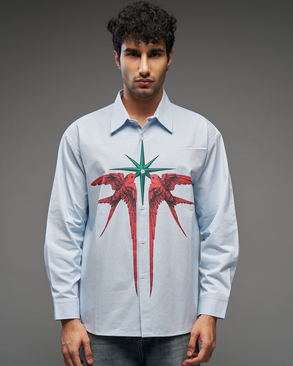 Bird Graphic Shirt