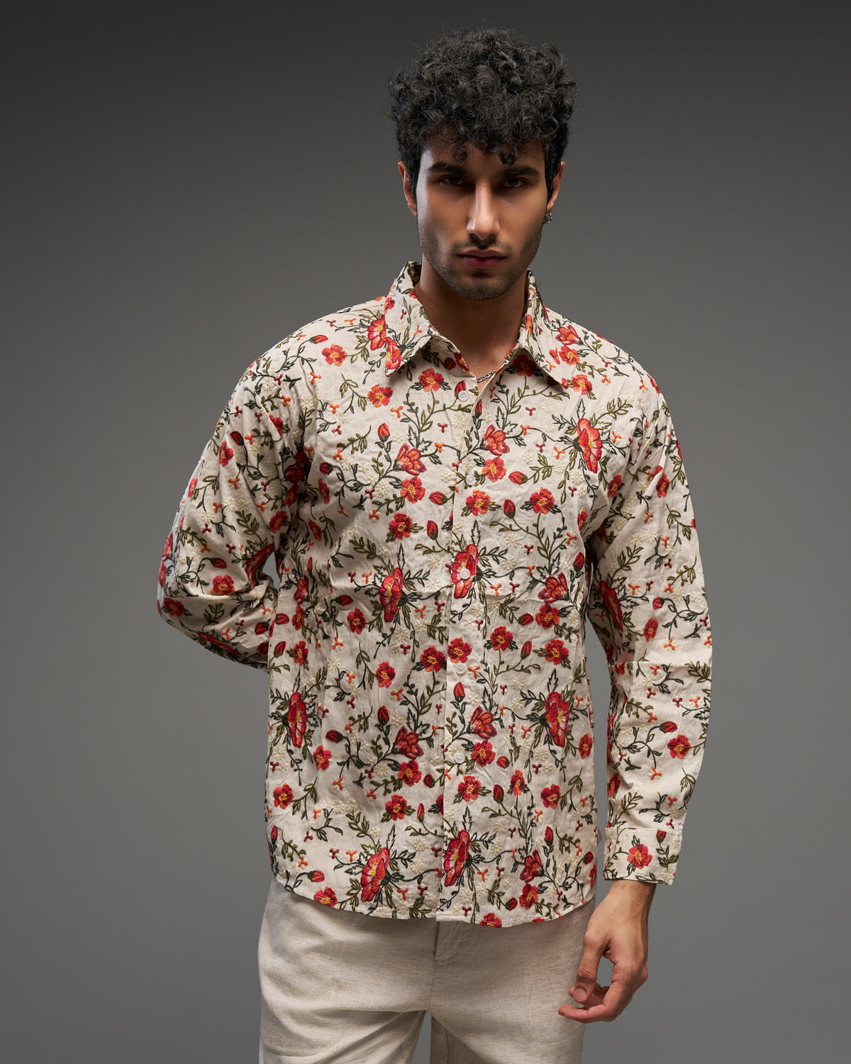 Floral Linen Shirt-thumbmail-2