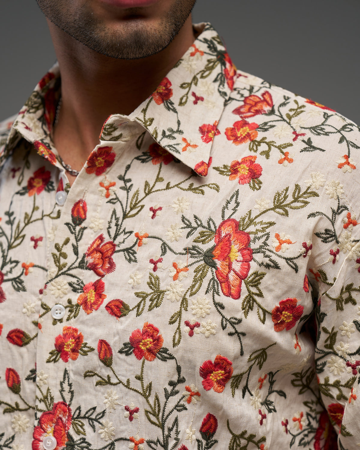 Floral Linen Shirt-thumbmail-4