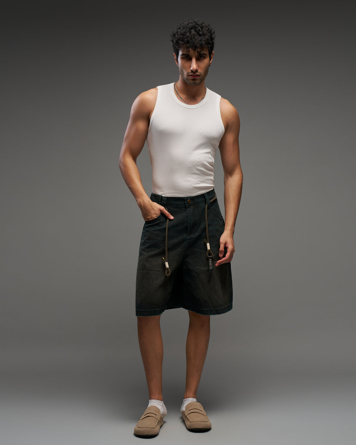 Utility Drawstring Jorts