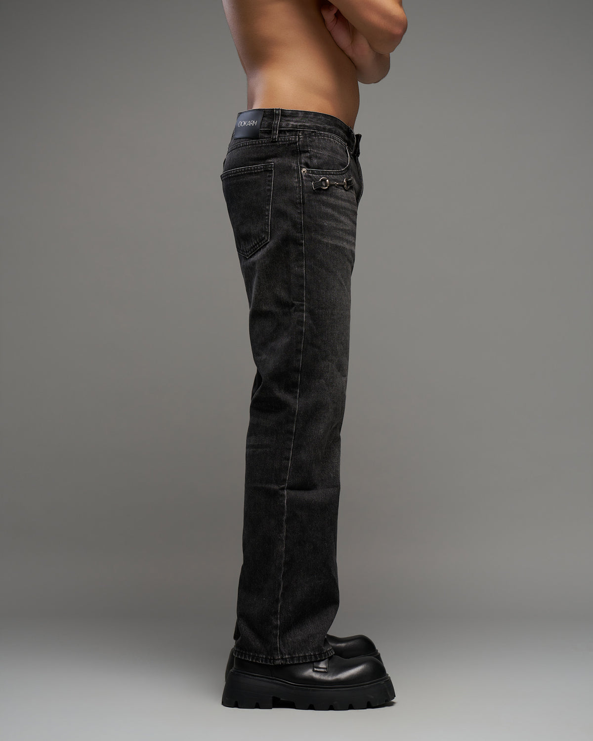 Utility Detail Straight-Leg Jeans-thumbmail-3