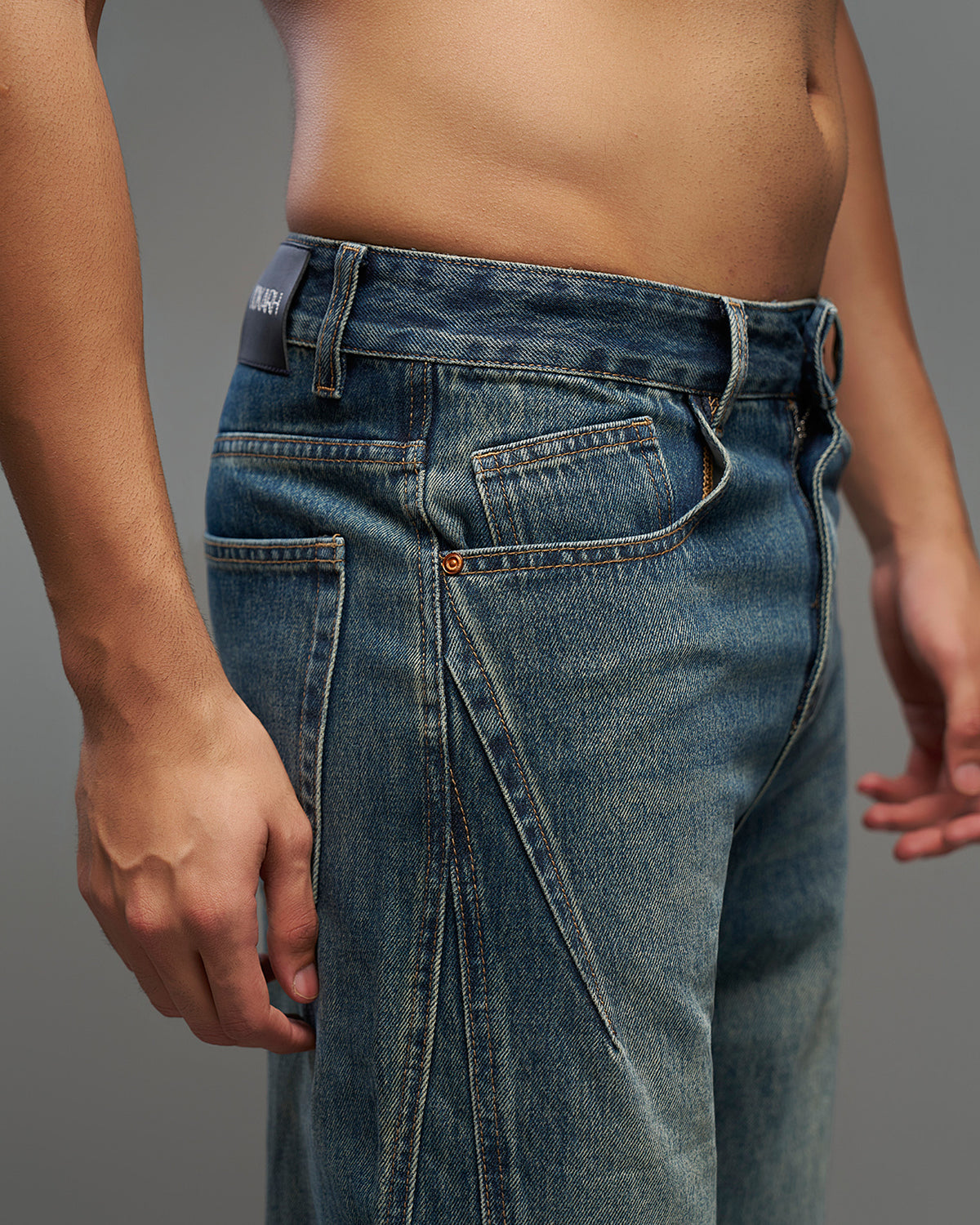 Vintage Blue Wide-Leg Jeans-thumbmail-5